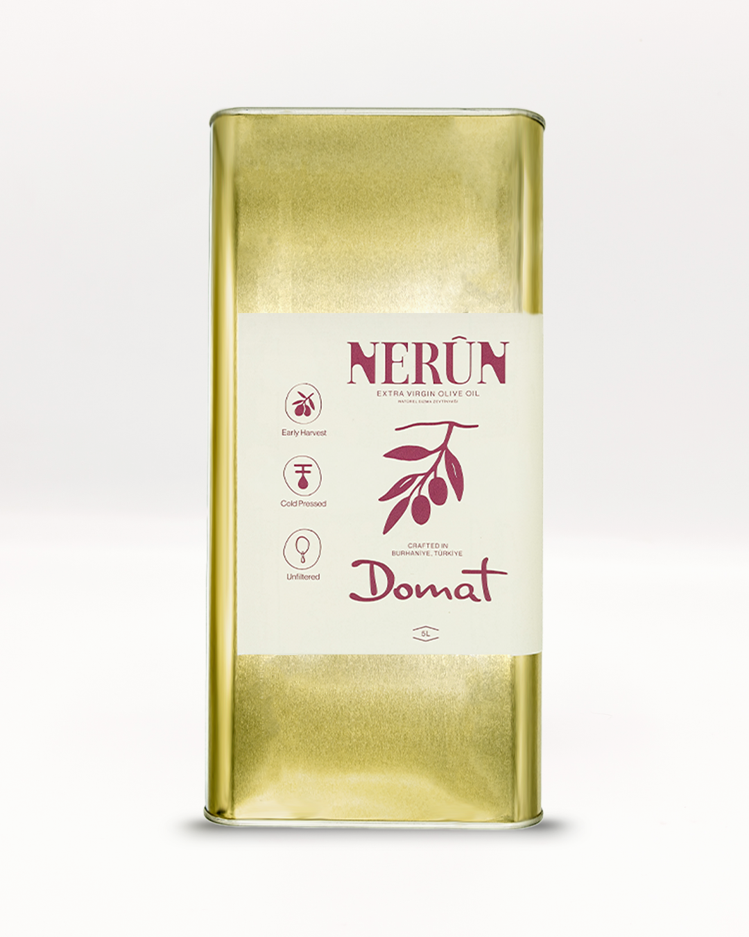 Domat Olive Oil - Teneke